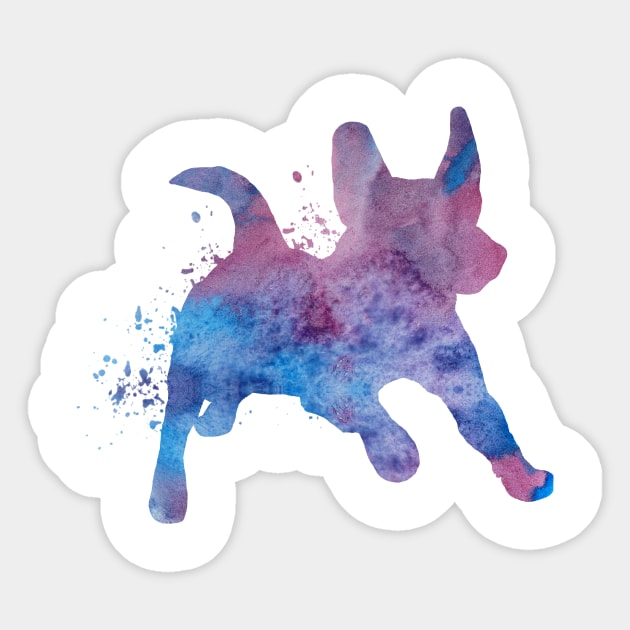 Jack Russell Terrier Sticker by TheJollyMarten